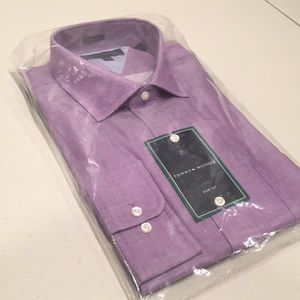 Tommy Hilfiger Slim Fit 16.5 34/35 Berry